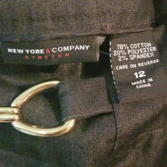 New York & Company Black Skirt Size 12 - Picture 6 of 6